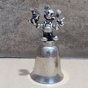 Vintage New England Collectors Society Disney Mickey Mouse Magician Bell